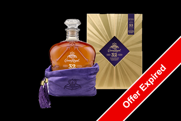 Concierge Offers Crown Royal Aged 32 Years Extra Rare Blended