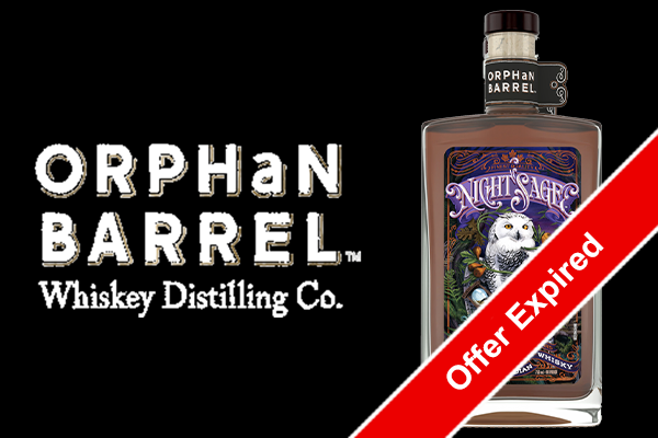 Concierge Offers Orphan Barrel Night Sage 25 Year Blended Canadian