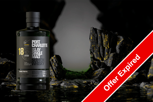 Concierge Offers Port Charlotte 18 Year Heavily Peated Single Malt